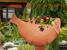Klikněte pro zobrazení výrobku - Ryba květináč průměr 35 cm